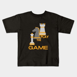 Play the Chess Game Again Kids T-Shirt